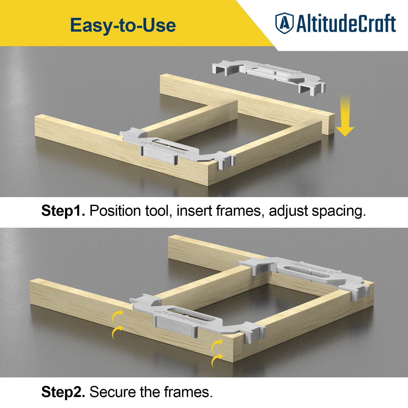 AltitudeCraft 12" Framing Tool: Precision Stud Layout for Faster Construction - AltitudeCraft