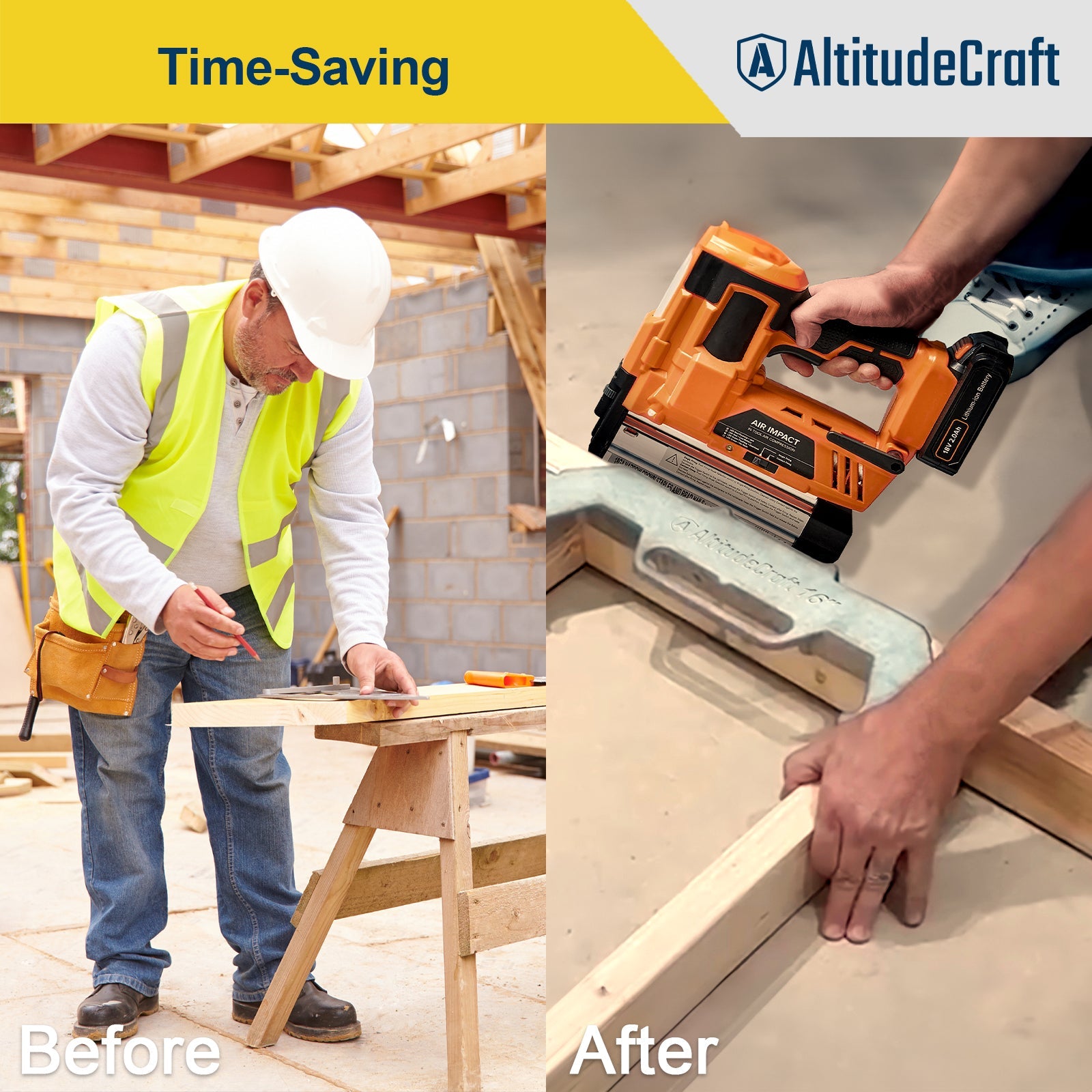 Versatile Framing Applications with AltitudeCraft Tool for Drywall and Plywood