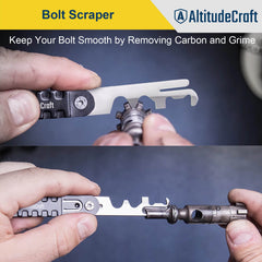 AltitudeCraft Carbon Multi - Scraper, Carbon Cleaner, Carbon Cleaning Tool, Carbon Removal Tool - AltitudeCraft