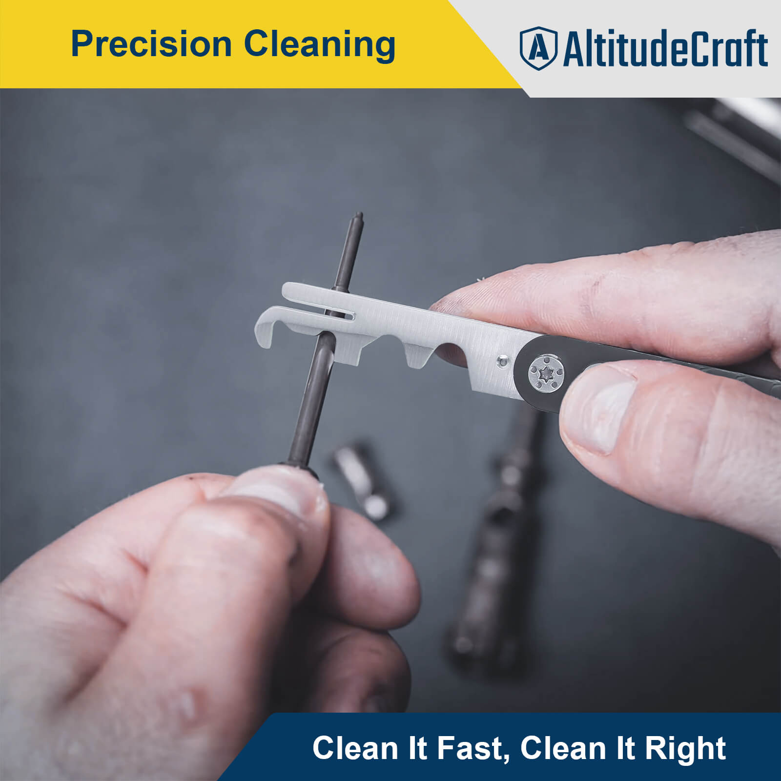 AltitudeCraft Carbon Multi - Scraper, Carbon Cleaner, Carbon Cleaning Tool, Carbon Removal Tool - AltitudeCraft